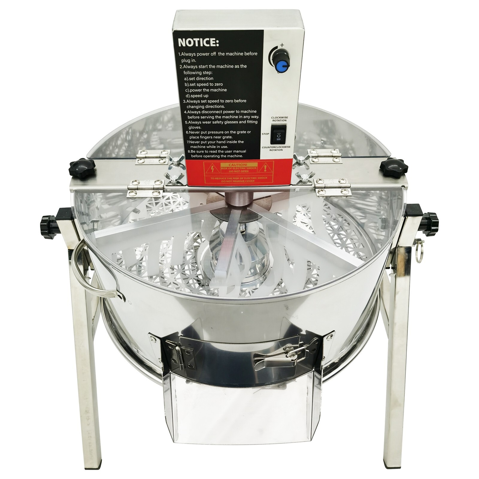 16" Pillar Type Electric/Manual Stainless Steel Dry and Wet Bud Leaf Trimmer