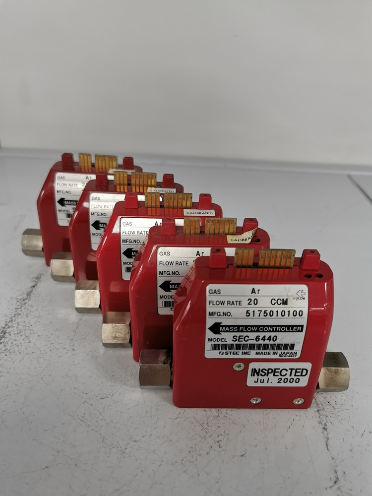 STEC SEC-6440 Mass Flow Controller AR 20SCCM CDE
