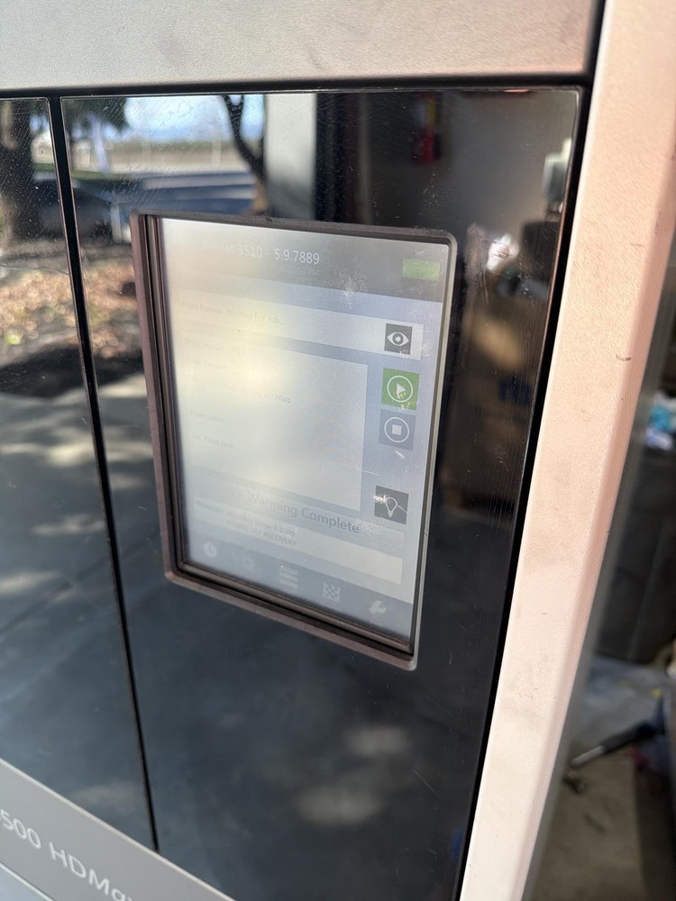 3D SYSTEMS PROJET 3500 HDMAX PRINTER