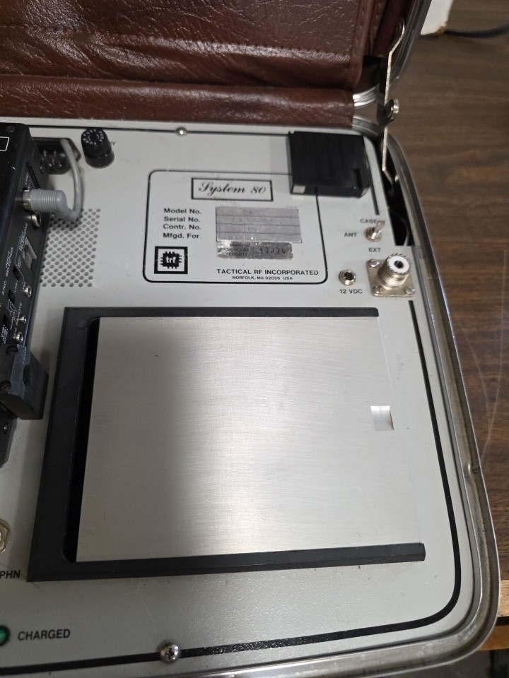 TRF Tactical RF System 80 Receiver Equipment with Marantz PMD221 Cassette Deck
