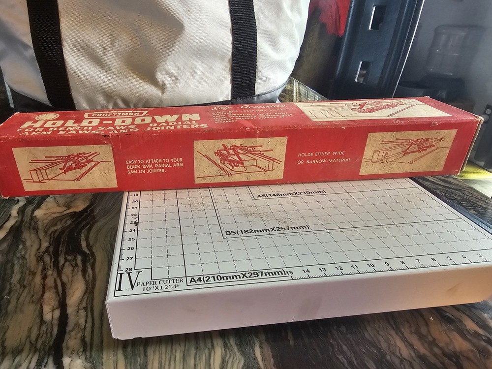vintage craftsman HOLD DOWN! COMPLETE SET
