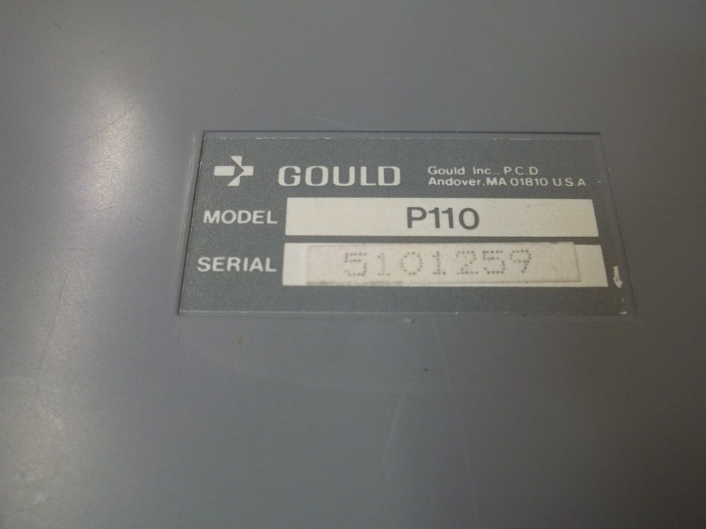 GOULD PP0110 PROGRAMMING MODULE UNMP