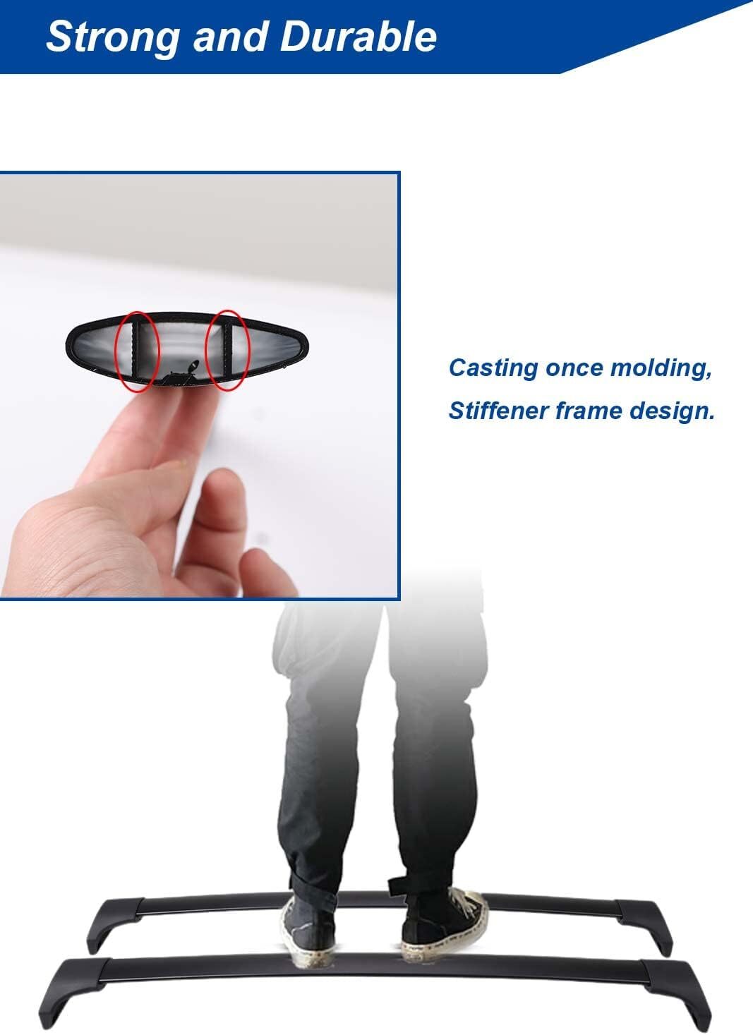 For Honda CRV CR-V 2017-2022 Roof Rack Side Rail Cross Bars Crossbars Top Cargo