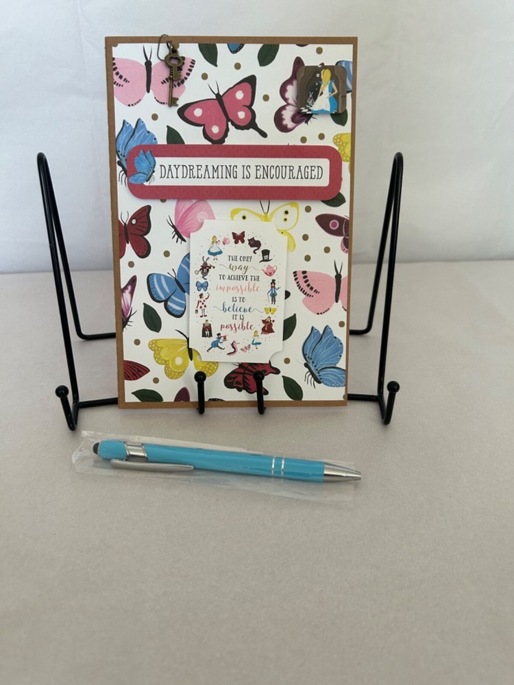 Enhanced unlined Notebook. “Alice- Daydreaming is encouraged”