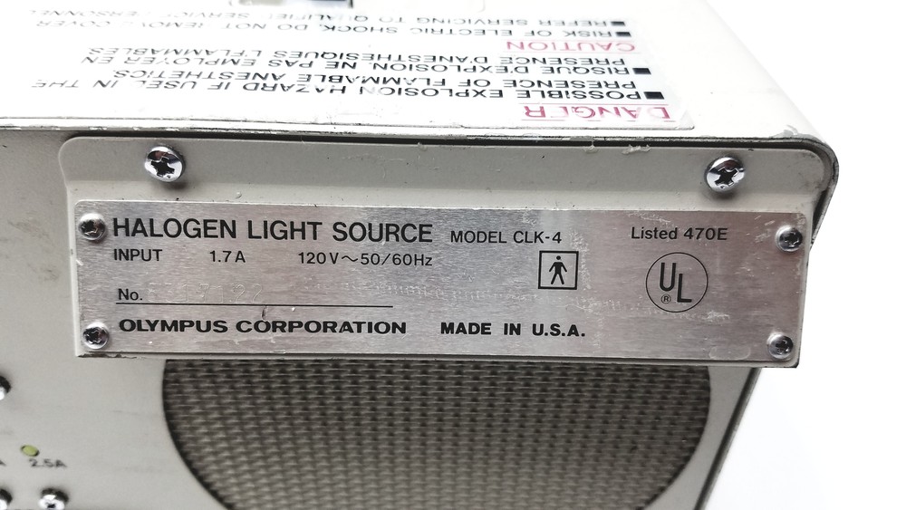 Olympus CLK-4 Halogen Light Source