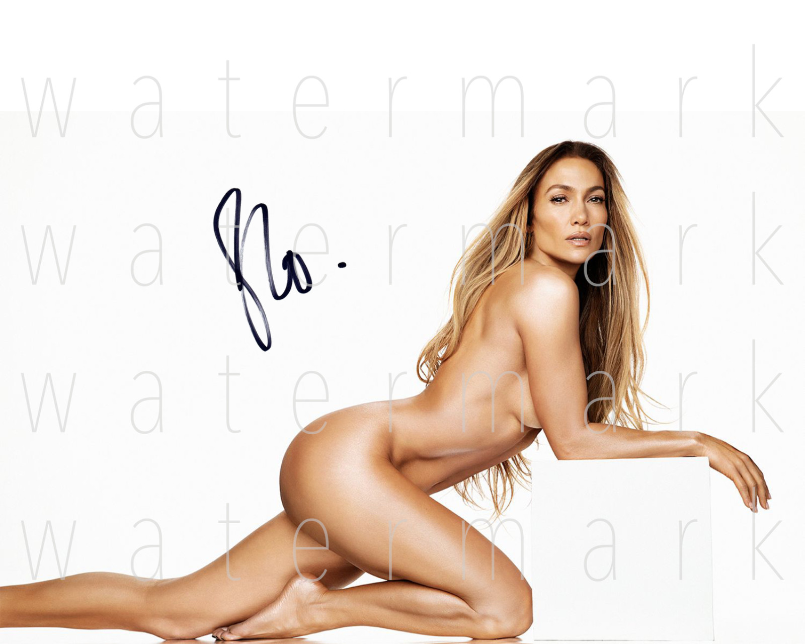 Jennifer Lopez J Lo signed picture sexy 8X10 photo poster autograph RP