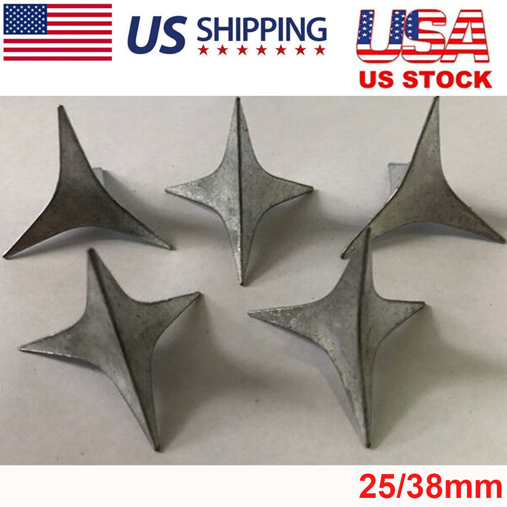 20/40/80Pcs Tire Tyre Puncture Triangle Nail Spike Anti-theft Security Car Auto