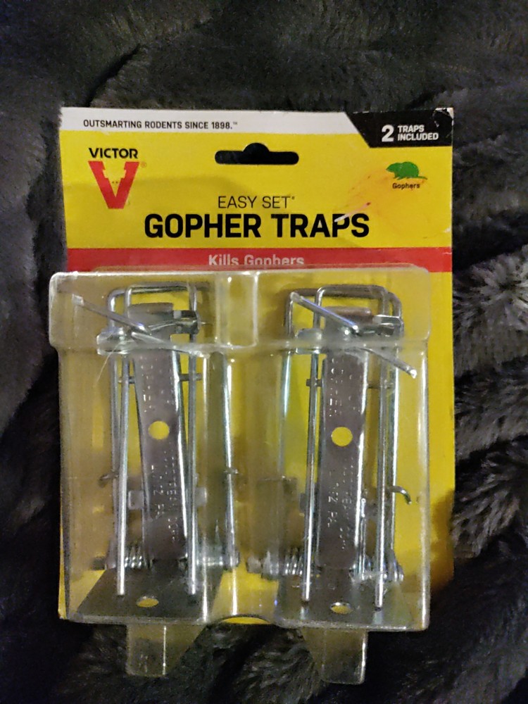 NEW🔥Victor 0611 Easy Set Gopher Trap Twin Pack🔥