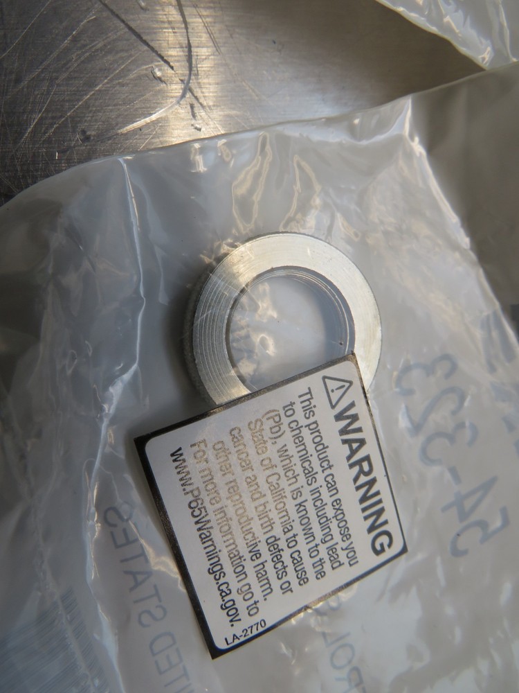 Binks 54-322 Control Screw W/ 54-323 Locknut