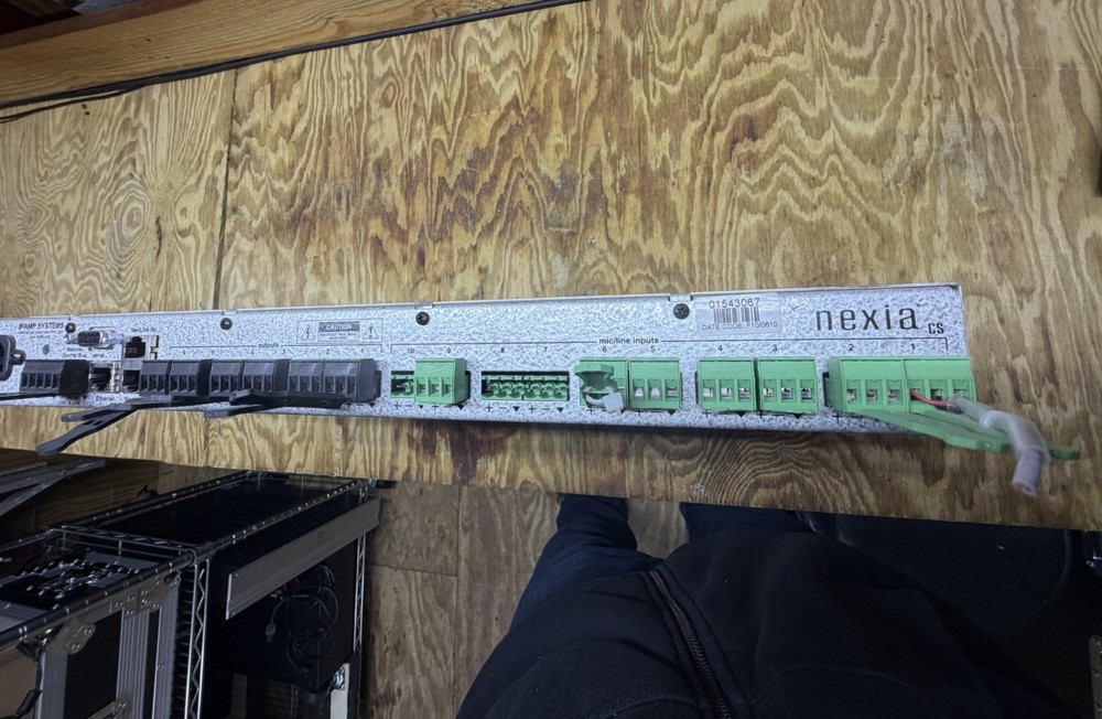 AUDIA FLEX BIAMP SYSTEM MODEL TI-2 DIGITAL AUDIO PROCESSOR