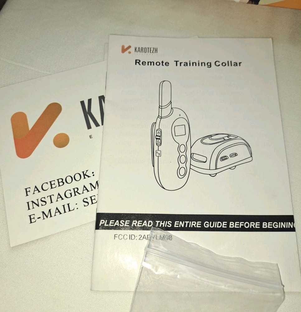 New Open Box Karotezh Electronic Dog Training Collar