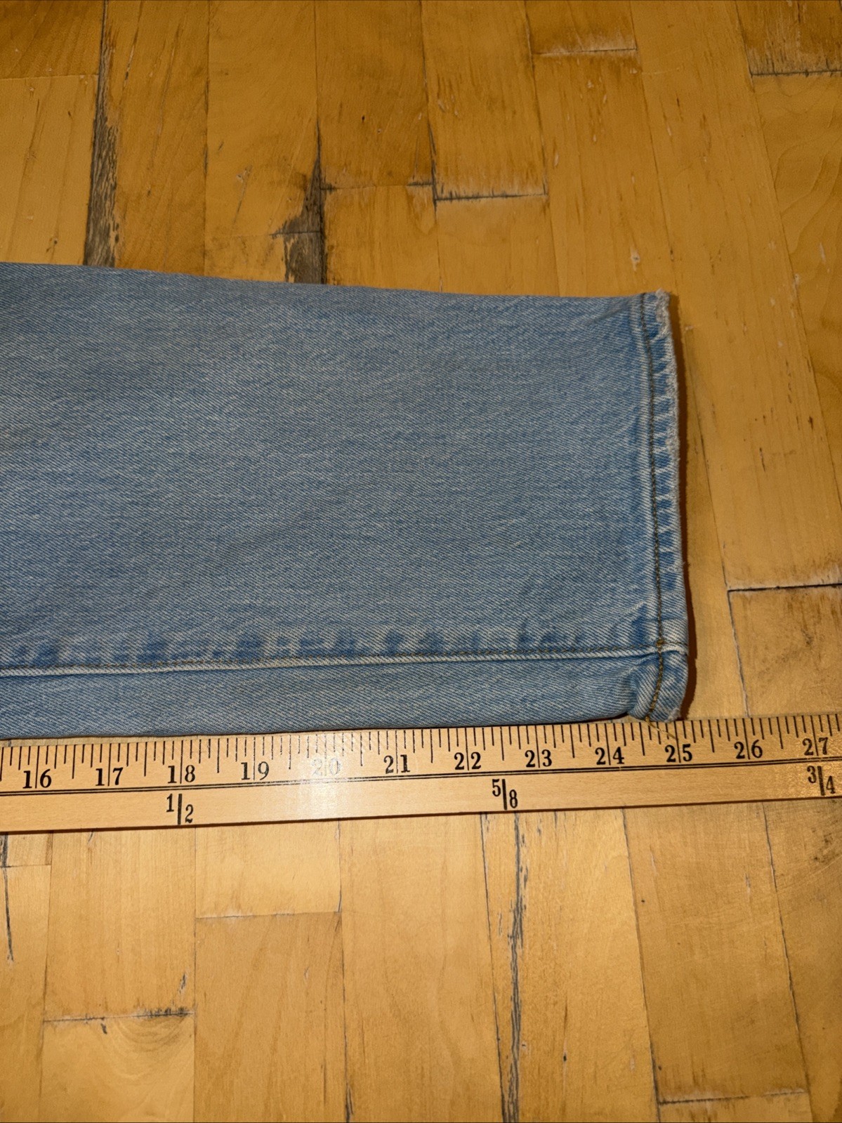 Abercrombie & Fitch The Boyfriend Mid Rise Distressed Blue Jeans Womens 29/8