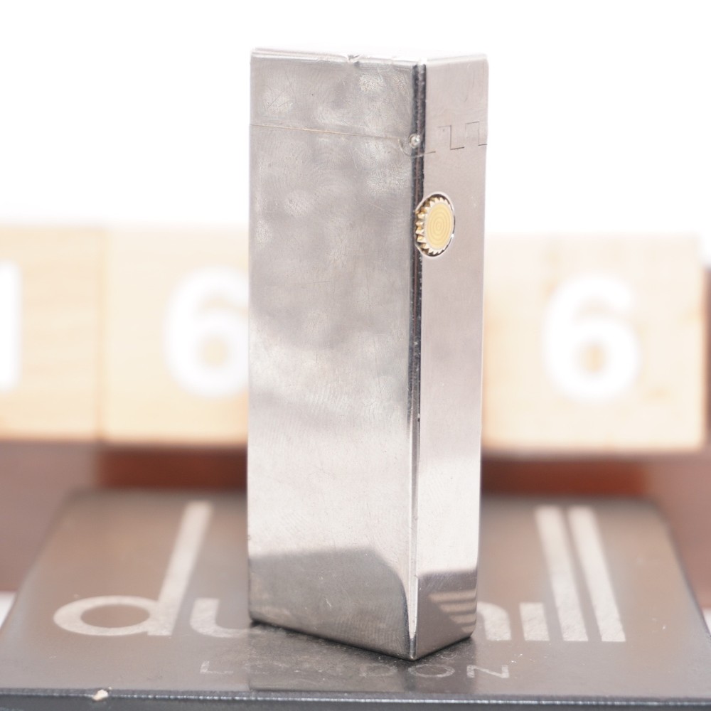 Dunhill Lighter Palladium Plate _Ultrasonically Cleaned_Working