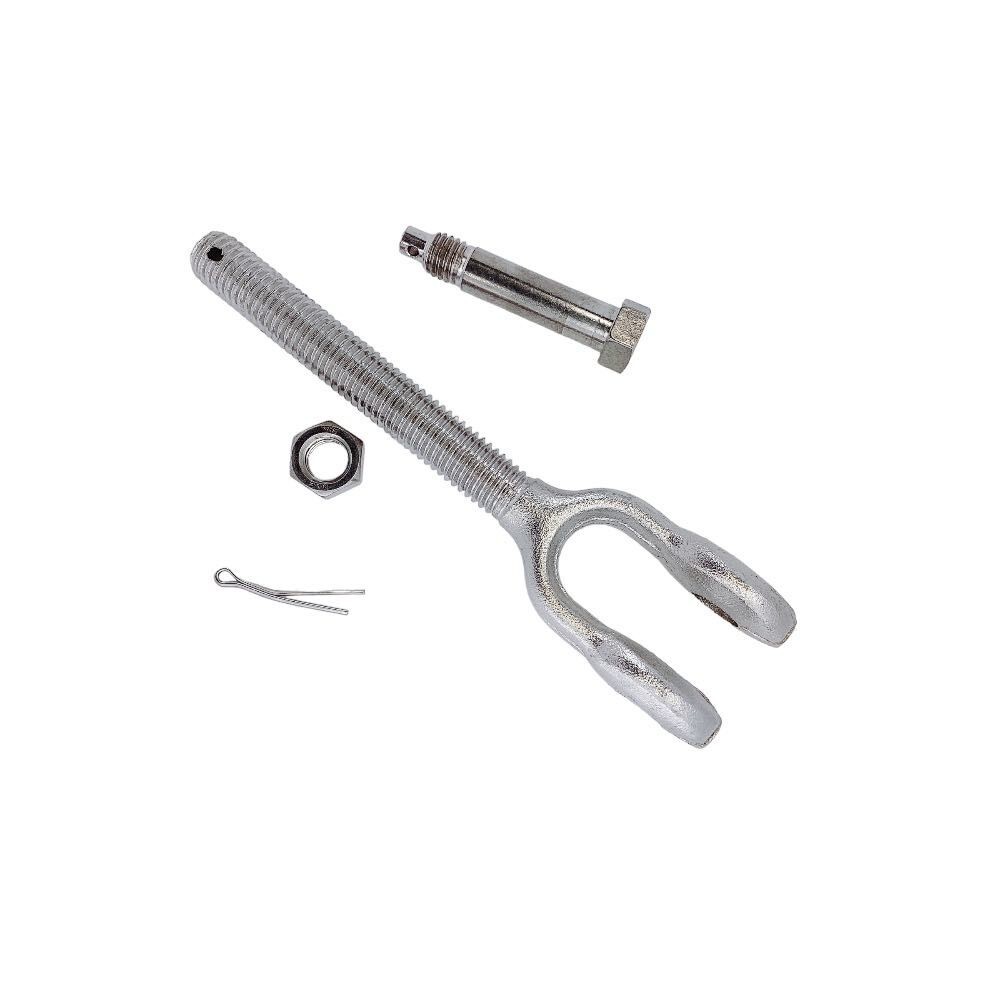 Stainless Steel T316 1" Drop Forged Turnbuckle Jaw RIGHT HAND Thread 8000Lb WLL