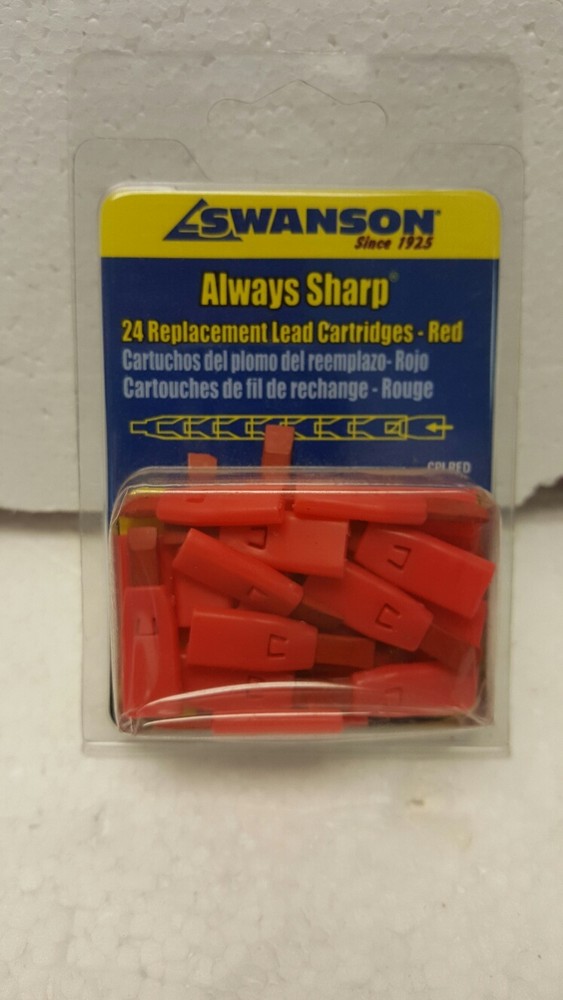 Swanson  Replacement  Lead Cartridges,  CPLRED