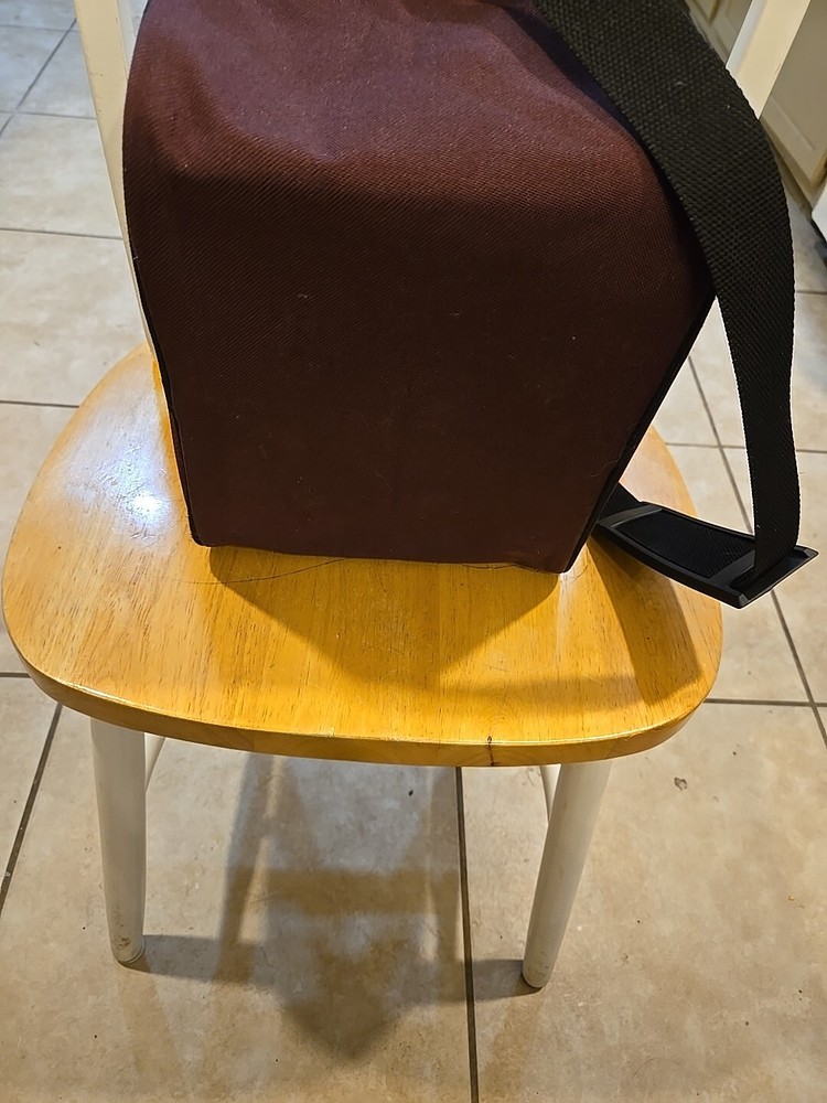 Ebonite Super Tote Bowling Bag Plum With Mesh Insert