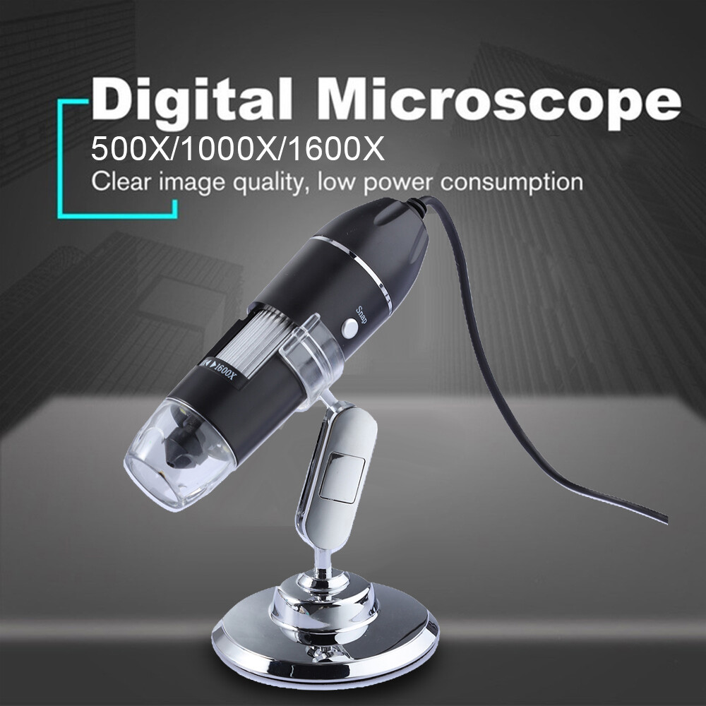 USB-C Digital Monocular Microscope Magnifier iPhone&Android Phone 1600 ZoomIn US