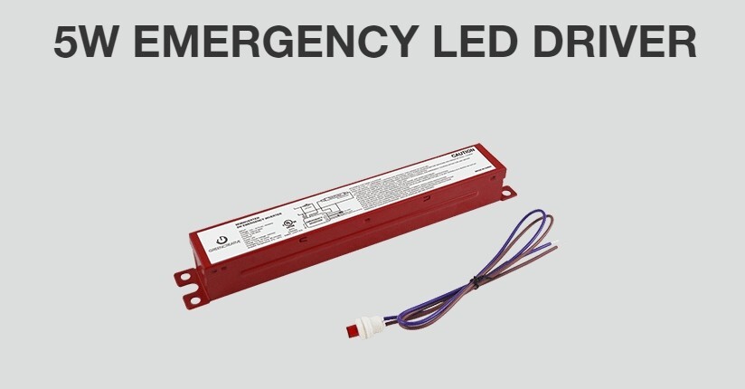 GREENCREATIVE 5EMDRIVER 5W LED Emergency Driver