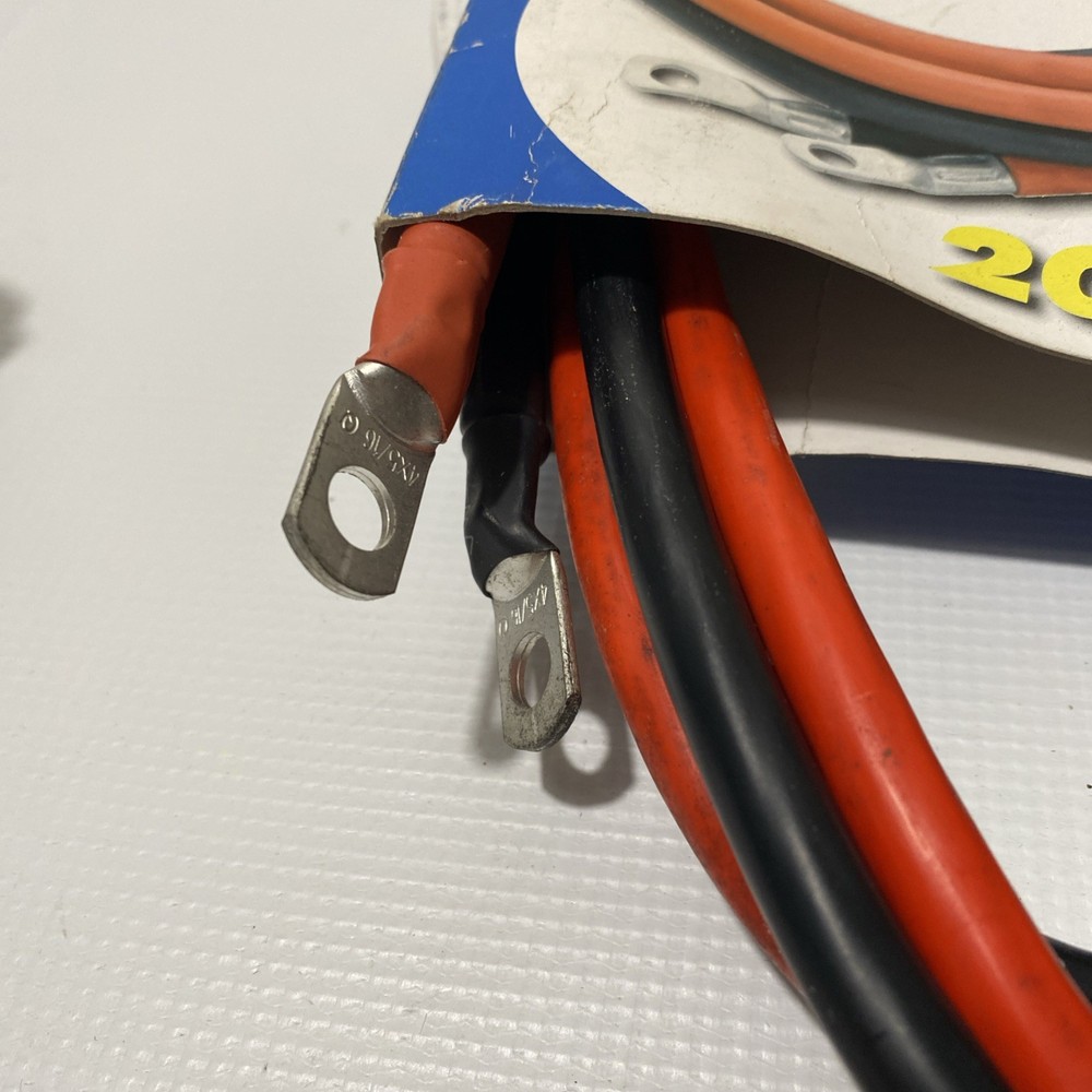 Power Inverter Cable Set 5’ # 4-Awg /200 Amp