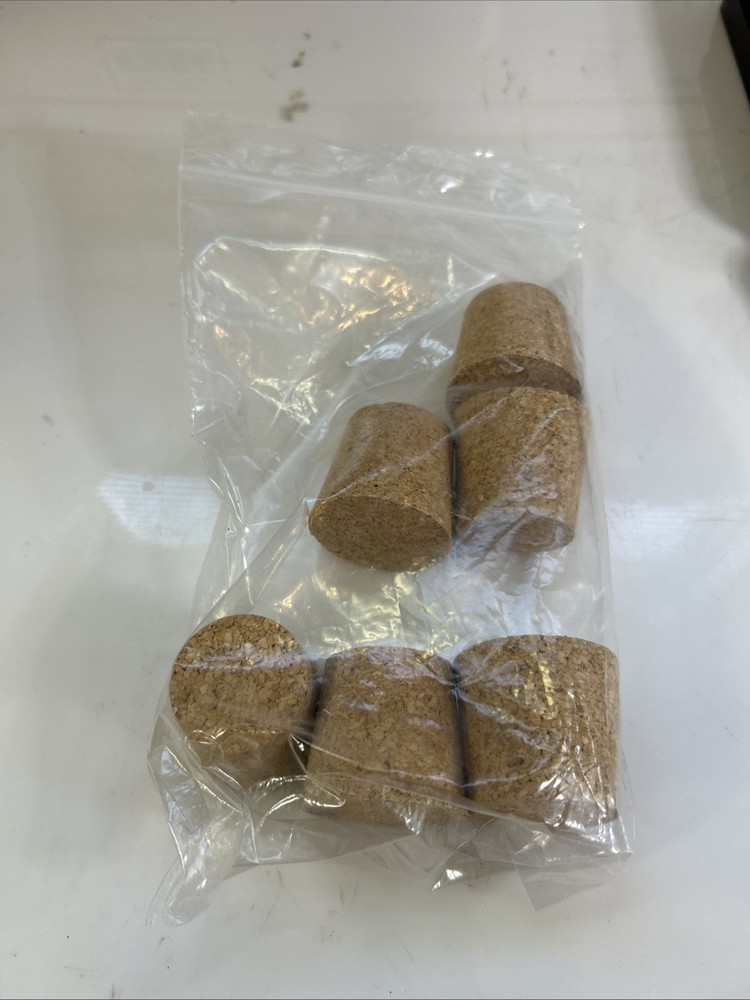 6 (New) Corks Bud Vase