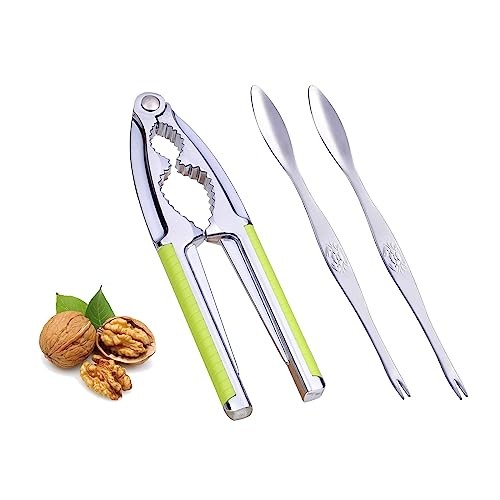 Nut Cracker, Nutcracker, Seafood Tools, Walnut Cracker for All Nuts, Heavy