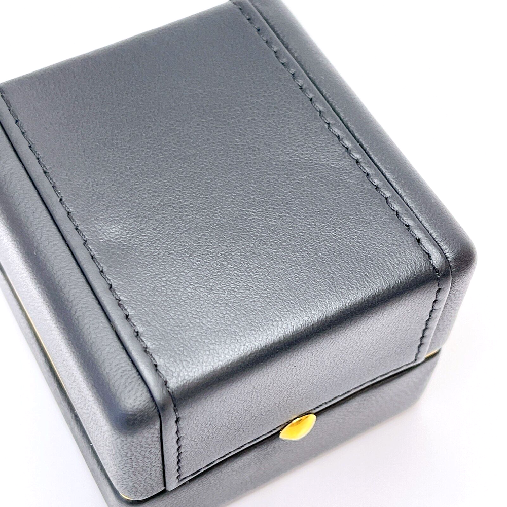 GRAFF Authentic Ring case Black Leather Accessories Jewelry box Damage case