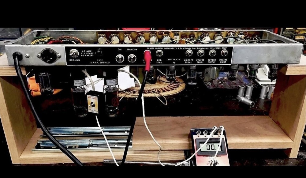 "Task Stand" Premium Amp/Guitar  Adjustable Work Stand. “The Original “.