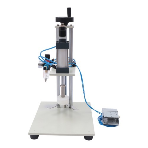 800W Pneumatic Punch Bottle Sealing Crimper Capper Press Machine Capping Machine