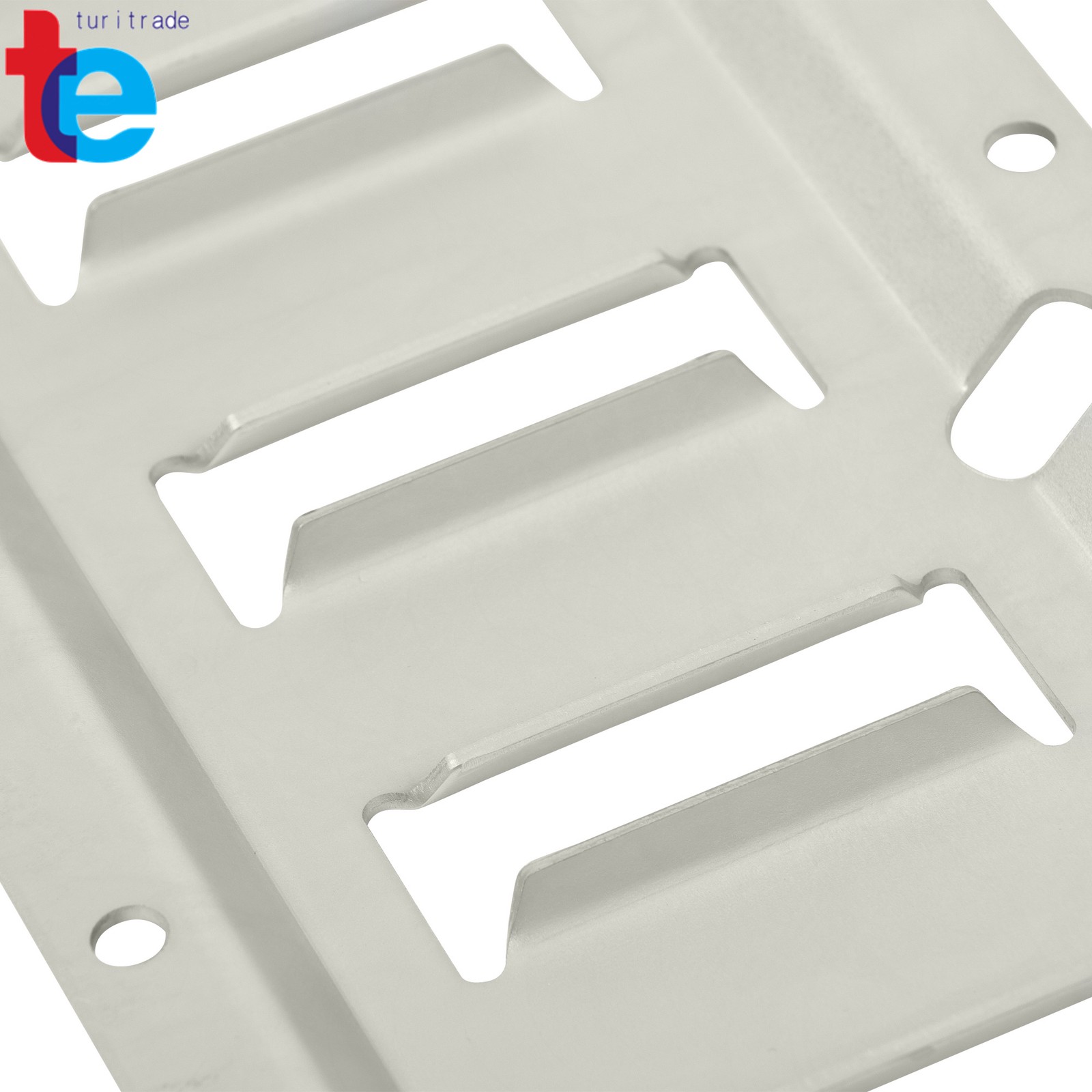 Set of (8) Galvanized Steel 5' Horizontal E-Track Rails for Trailer/Truck/Van