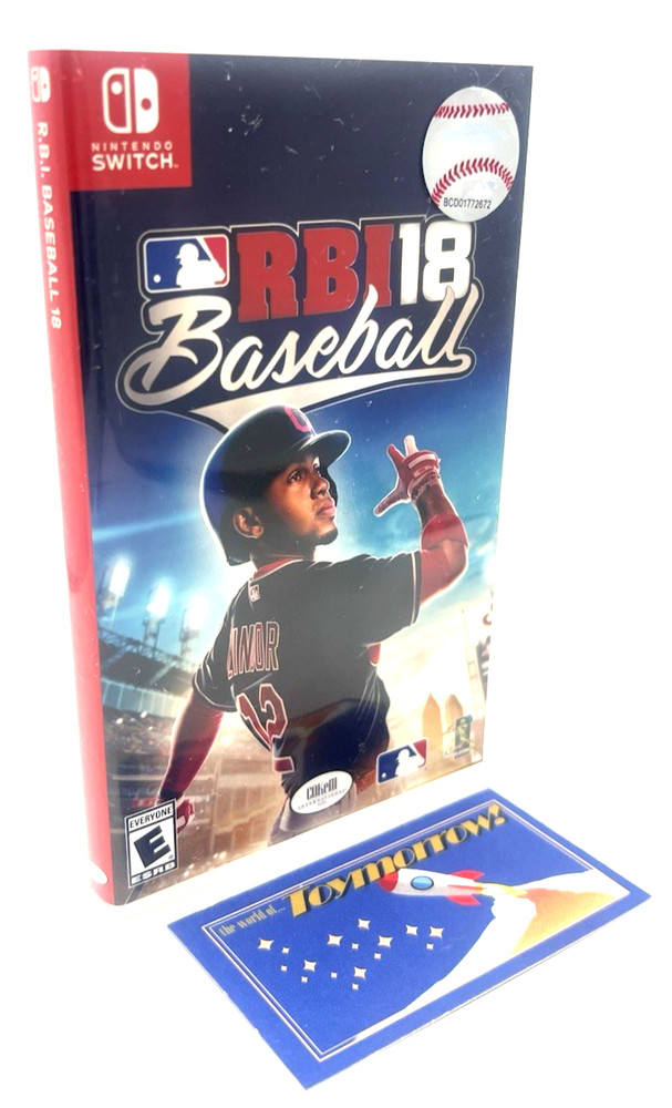 Nintendo Switch RBI Baseball 18 EMPTY Case