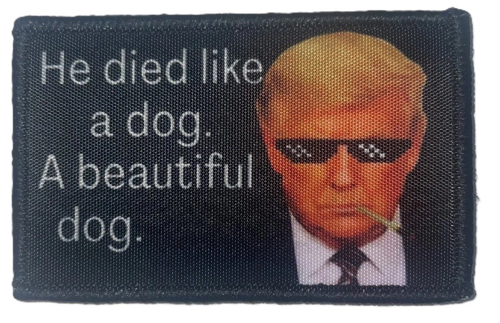 Republican American Tactical Morale Patch Hook and Loop 3x2 inch