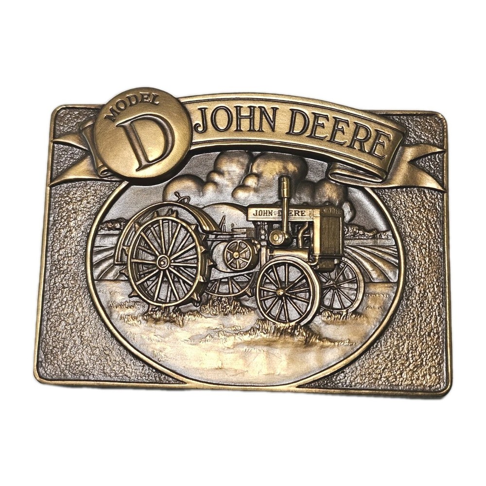 John Deere Model D 1989 Calendar Medallion Excellent Condition
