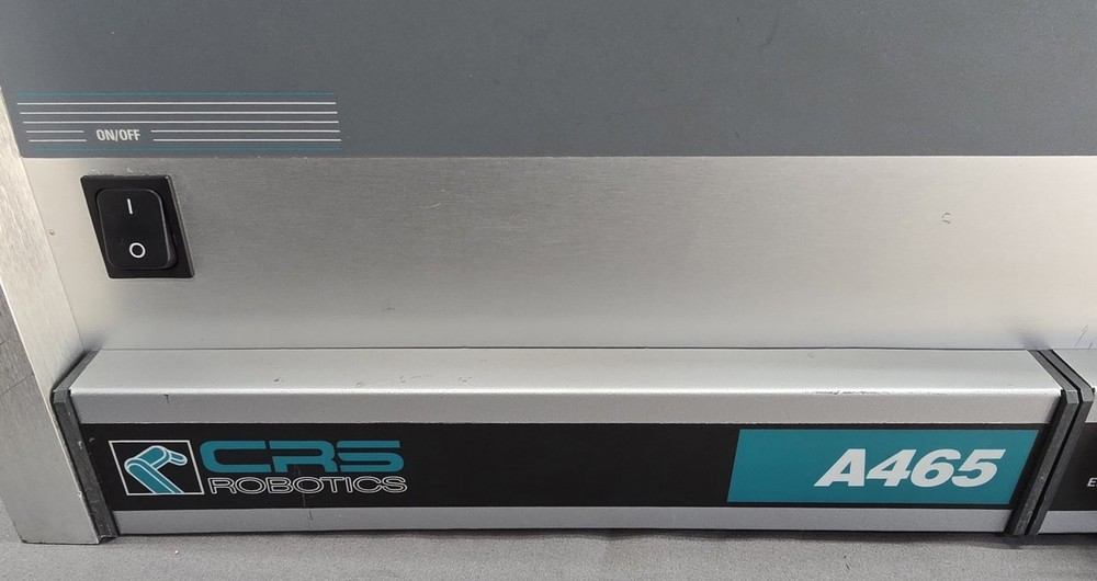 CRS Robotics A465 Robot Arm, A465 Controller, Cables, *AS IS*