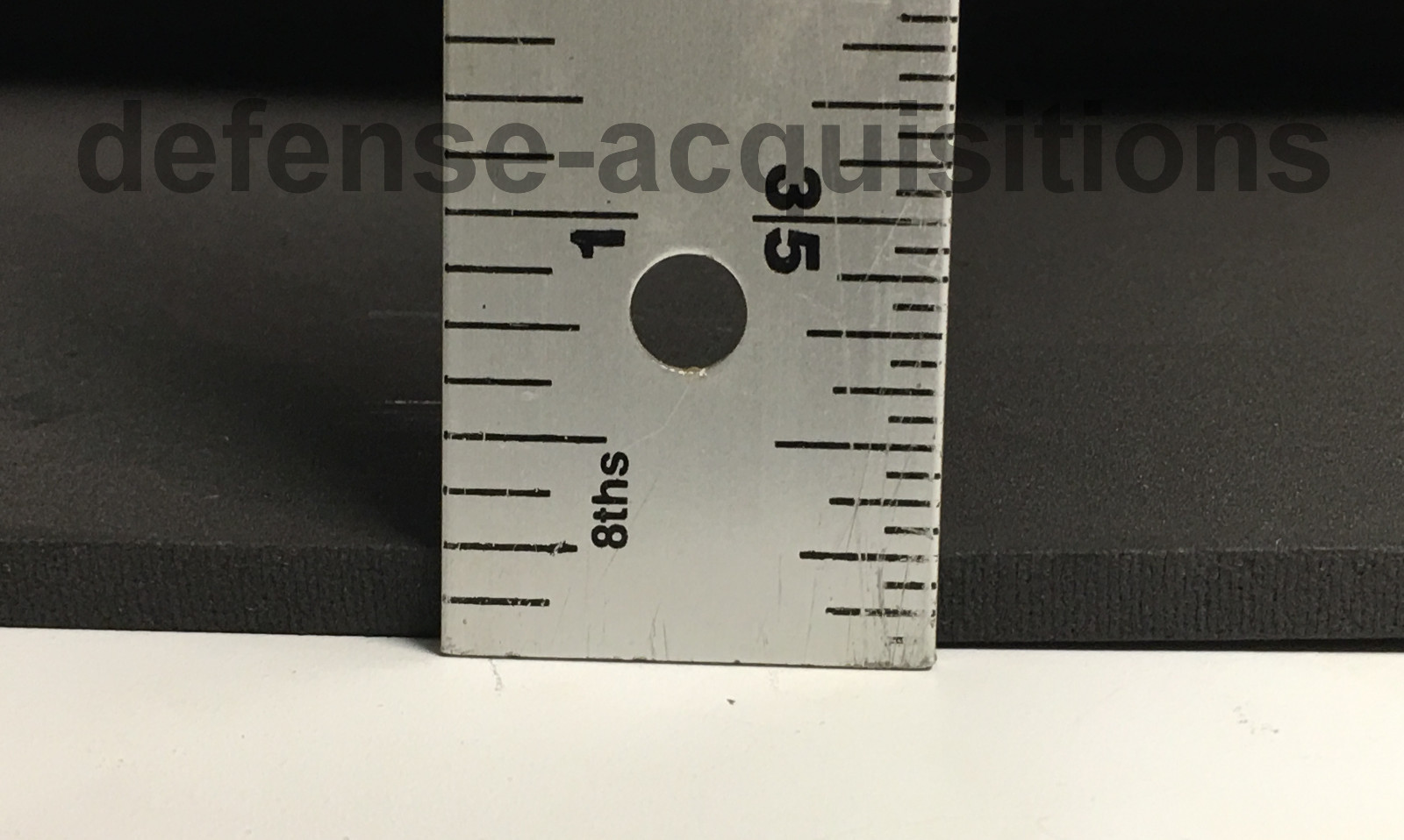 Neoprene Foam Closed Cell Sponge SBR EPDM Foam 1/4" thick x 42" x 12" SCE41B