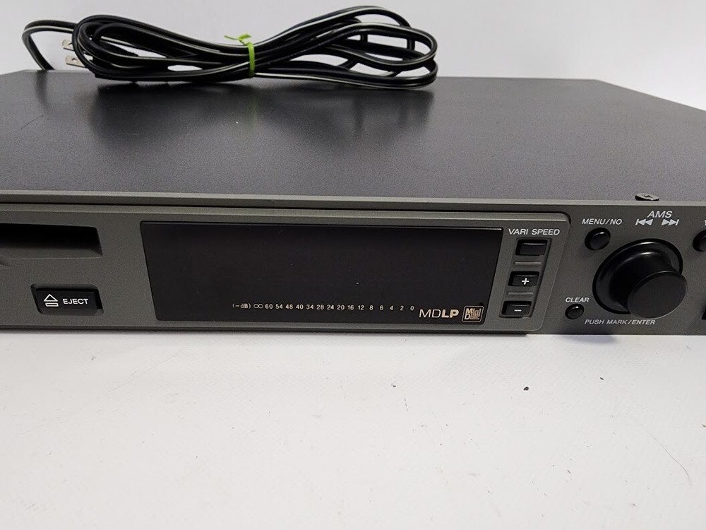 SONY MDS-E12 Professional MD LP Recorder Player Tested working