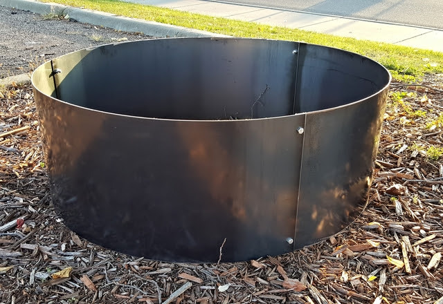 Fire Pit Campfire Ring 72" Diameter x 12" Deep Extra Large