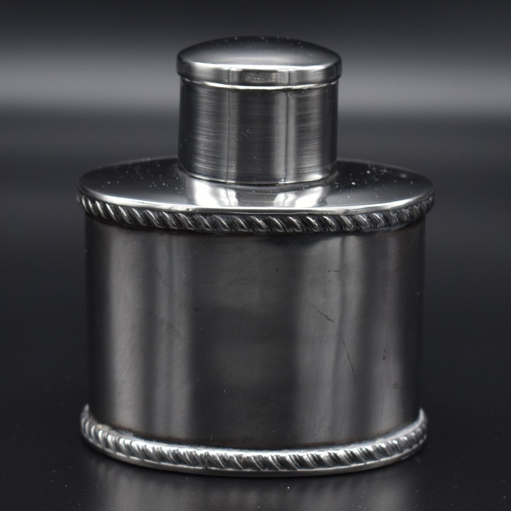 Edwardian Solid Silver Tea Caddy 1909 William Henry Sparrow