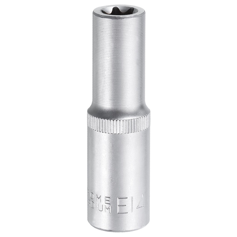 E-Torx Socket 1/2" Drive E14 External Torx Deep Socket CR-V 6 Point Star Socket