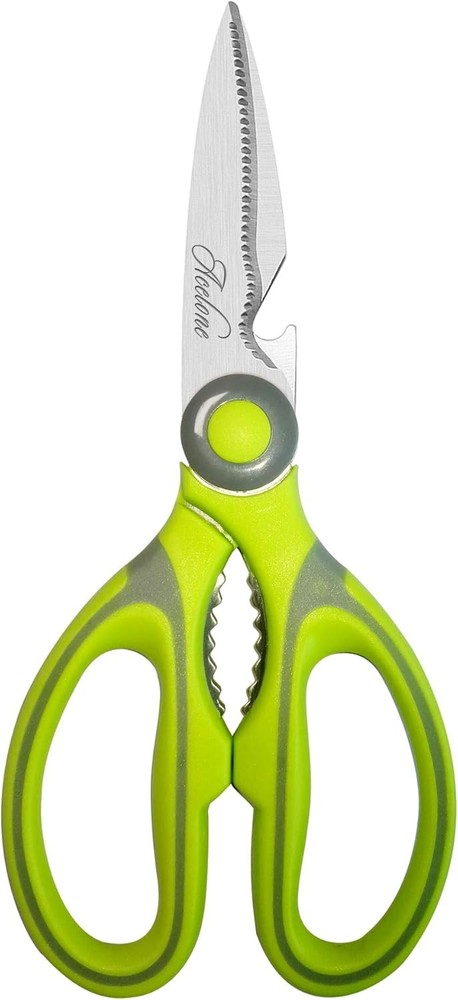 Kitchen Shears, Acelone Premium Heavy Duty Shears Ultra Sharp Light Green