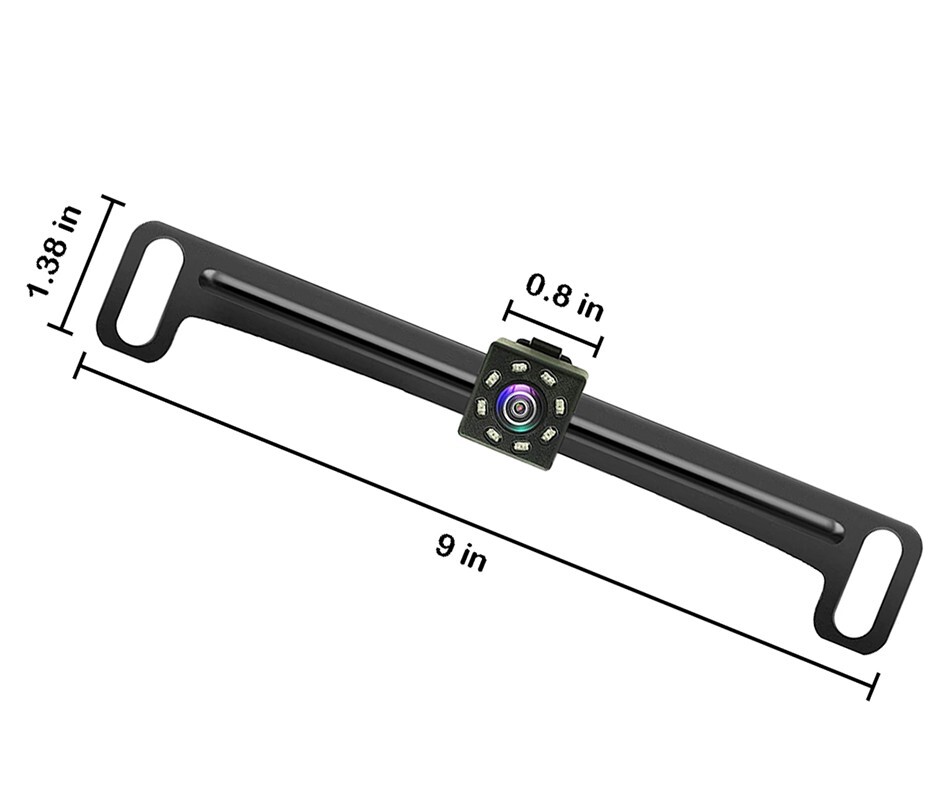 Backup Camera Rearview License Plate for DUAL DV712