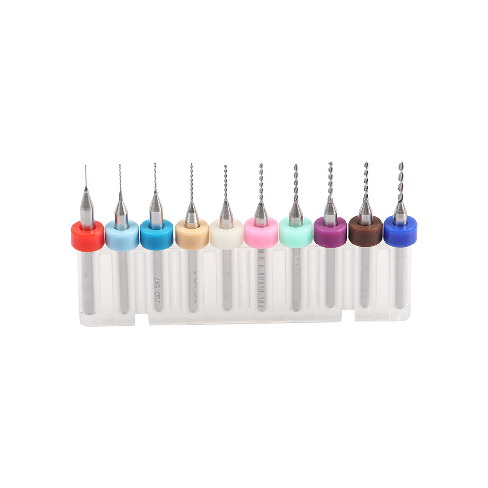 59 Pcs Precision Pin Vise Tools Mini Micro Hand Twist Drill Bits Set Rotary Kit