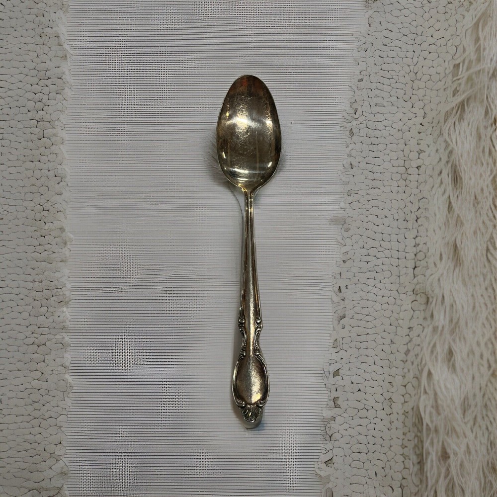 Wm. Rogers  Silver IS 7 1/4 inch Serving Spoon