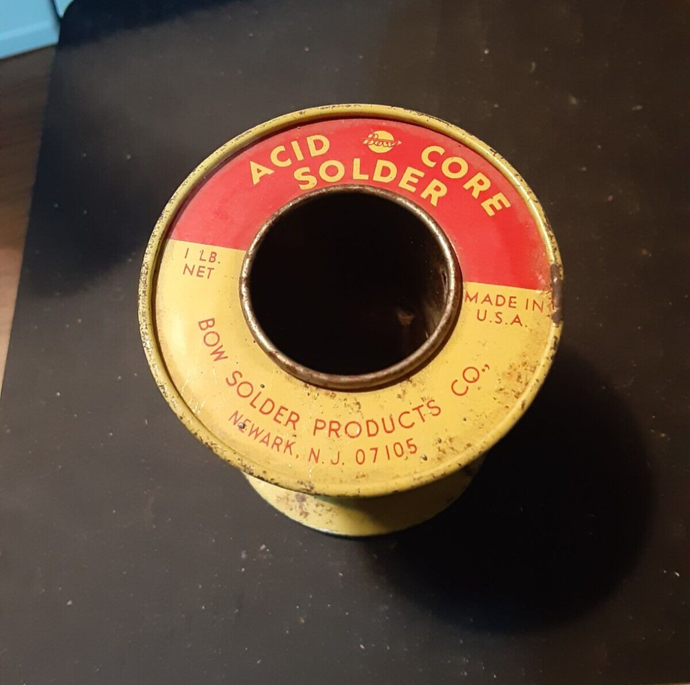 8oz. Acid Core Solder Bow Solder Products