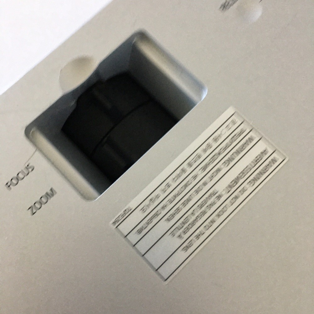 Panasonic PT-LB75 LCD Projector 1362 Hours with Cords - No Remote