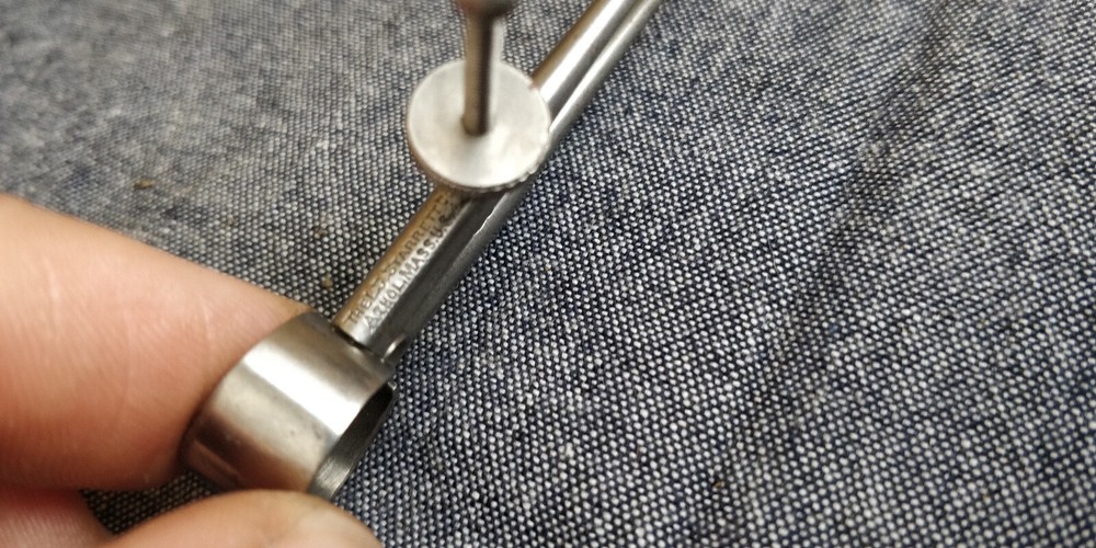 NOS smallest size 2" Starrett Toolmakers Inside Calipers 274 - Discontinued