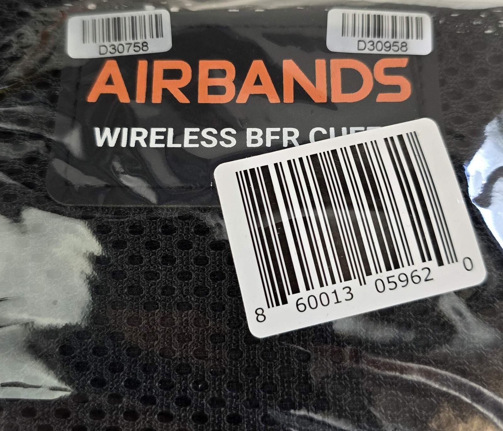 AirBands Large Wireless BFR Cuffs Version 2.0 for Legs (NEW Sealed)
