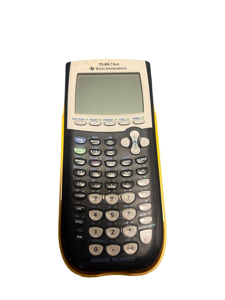 Texas Instruments TI-84 Plus Graphing Calculator W/Cover