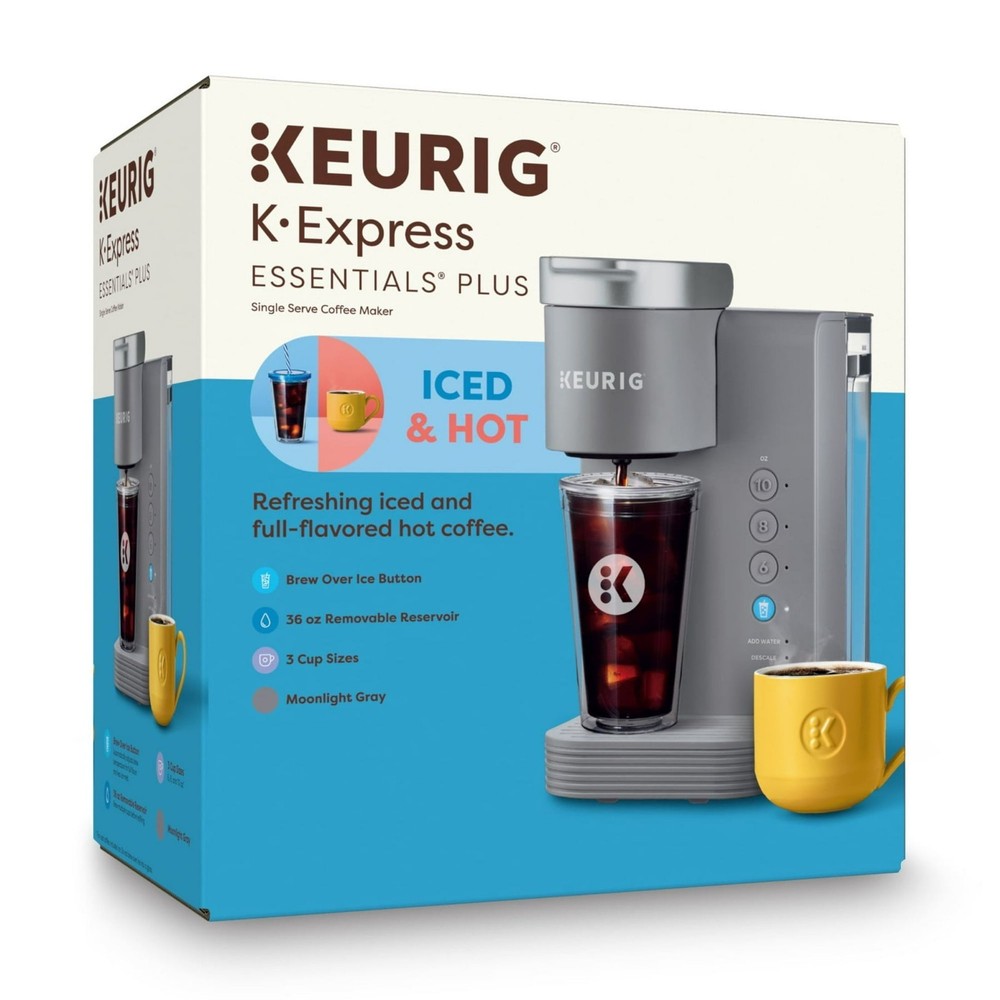 Keurig K-Iced Essentials Single-Serve K-Cup Pod Coffee Maker - Gray™