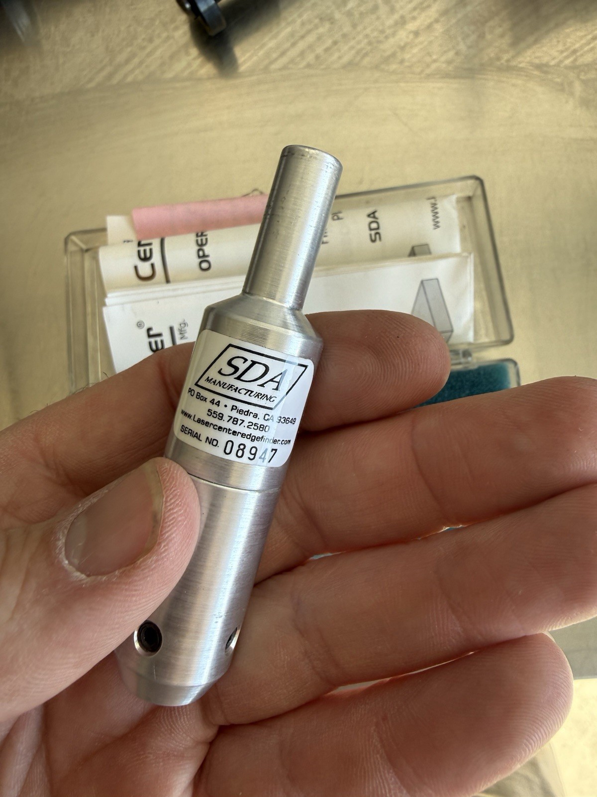 SDA Laser Center/Edge Finder