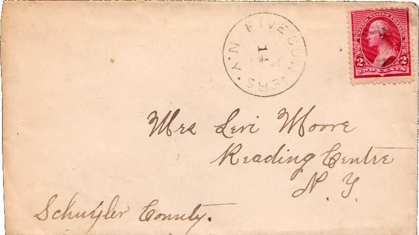 New York Five Corners c1890 target  1825-1907.